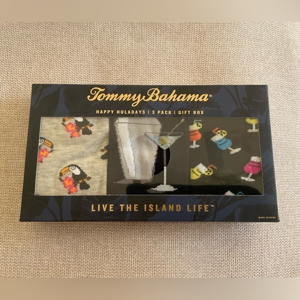 Tommy Bahama Men’s Gift Box Socks